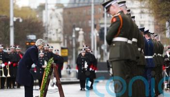 President Catherine Connolly lays wreath at 1916 Rising ceremony