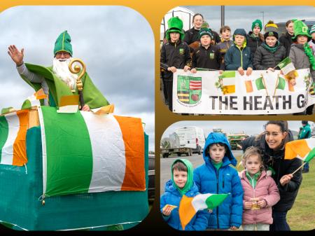 In PICTURES: Early start on St Patrick's Day Parade in Laois for The Heath
