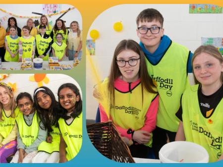 In PICTURES: Laois students bloom for Daffodil Day at Portlaoise school