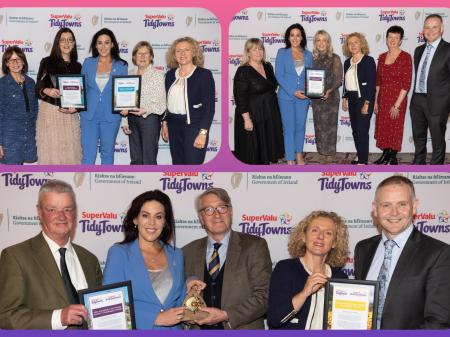 PHOTOS: Fantastic wins for Laois locals at Tidy Towns Awards