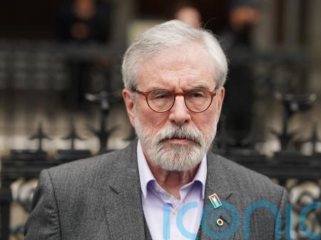 Gerry Adams in London &lsquo;to assert the legitimacy of the republican cause&rsquo;