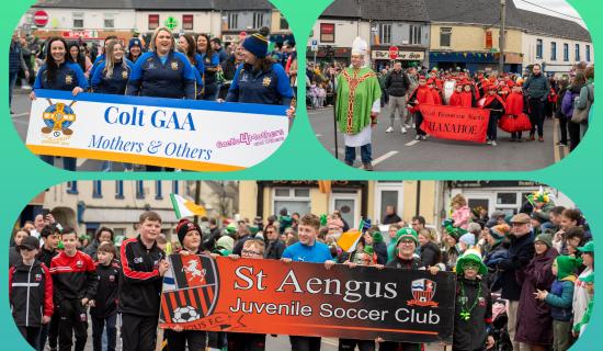 Mountrath goes green for St Patrick's Day parade