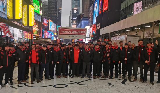 'It reminded me of Electric Picnic' Laois choir review New York St Patrick's Day experience