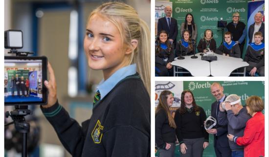 PICTURES: Laois school hosts launch of intriguing new Digital Arts Programme