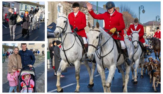 In PICTURES: Laois Hunt gathers Christmas 2025 event, which also attracts protesters