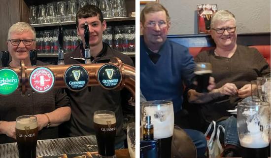 Laois barwoman pulls her last pint after 47 years Laois barwoman pulls her last pint after 47 years