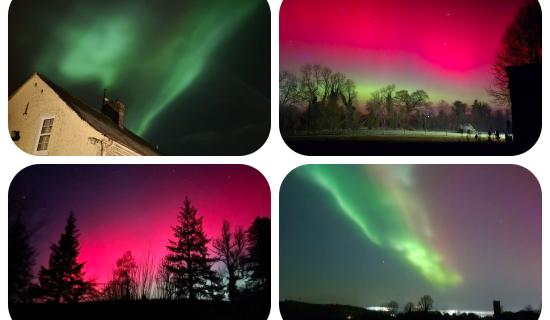 WOW! Astonishing photos catch Aurora Borealis lighting up Laois