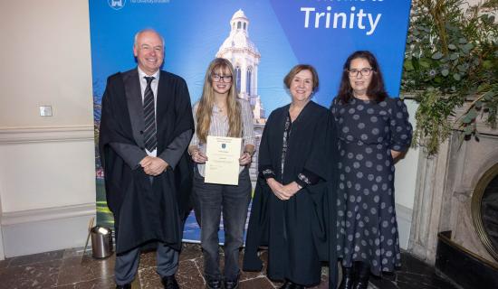 Laois students earn entrance awards to Trinity College following top results