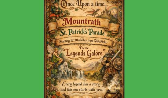 Laois town reveals theme for its biggest ever St Patrick's Day parade