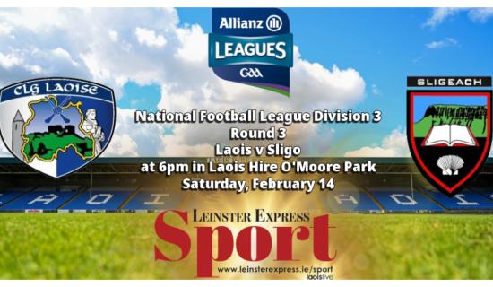 LIVE UPDATES: Laois footballers welcome Sligo to Portlaoise
