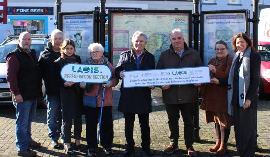 Up to &euro;1,000 offered to paint shopfronts and homes in Laois town centre 