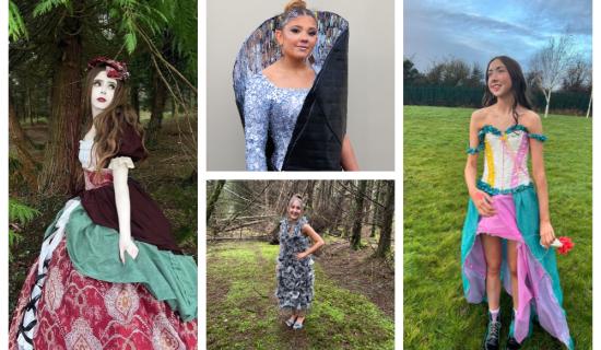 Abandoned Electric Picnic tents among items used for Laois Junk Kouture designs