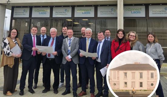 Contract signed on multi-million euro redevelopment of Laois landmark