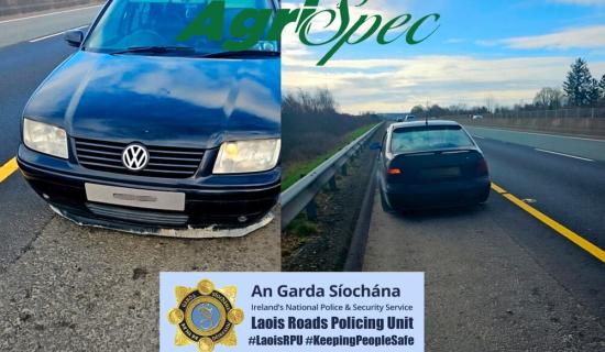 Laois garda&iacute; stop car that was 'producing enough smoke to flavour a rack of ribs'
