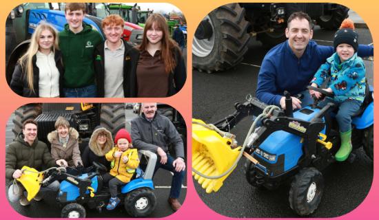 PICTURES: Tractor roar in Laois Offaly town for unique Lions Club fundraiser