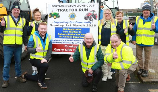 Laois schools chosen for child medical assessments after tractor run fundraiser revealed