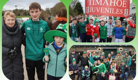 IN PICTURES: Stradbally, Vicarstown and Timahoe out in force for St Patrick's Day