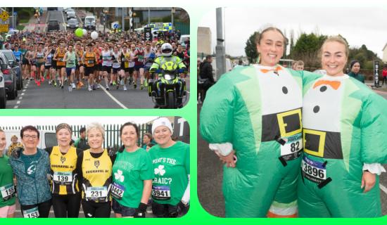 IN PICTURES: St Patrick&rsquo;s Day spirit on full display at Streets of Portlaoise 5K run