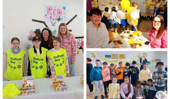 PICTURES: All smiles as Laois school hosts fundraiser for Daffodil Day