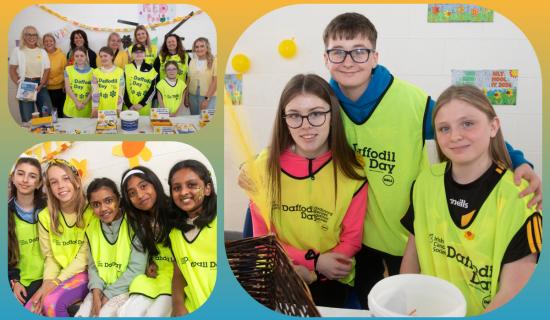 In PICTURES: Laois students bloom for Daffodil Day at Portlaoise school