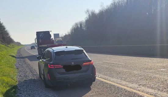 BMW driver arrested for dangerous driving on motorway in Portlaoise