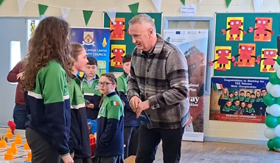 WATCH: RT&Eacute;'s Today show visits Laois village this week!