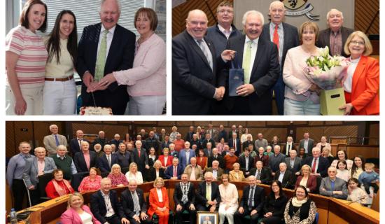 PICTURES: 'I leave this chamber with a heavy heart but a proud one' Laois Cllr Padraig Fleming retires early