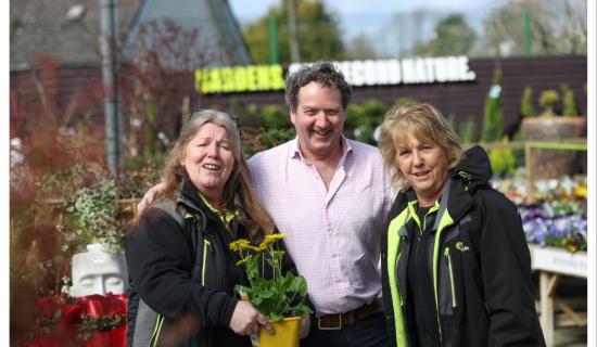 Gardening legend joins local horticulturists for garden event in Laois