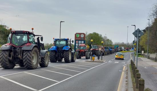 Continued fuel protest planned for Laois