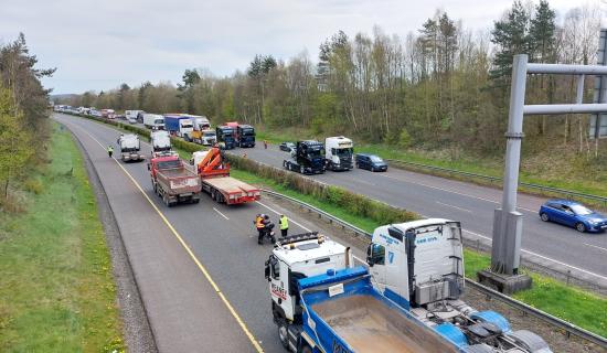 Irish army called in to remove vehicles blocking depots as part of fuel protests