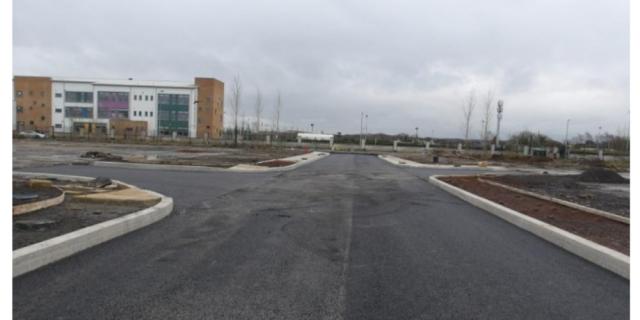 Progress being made on construction of business park on long vacant site in Laois