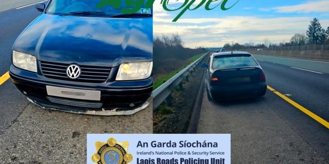 Laois garda&iacute; stop car that was 'producing enough smoke to flavour a rack of ribs'