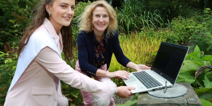 Laois Rose helps put garden trail on the map