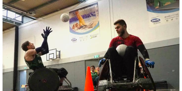 Portlaoise athlete's incredible journey to Wheelchair Rugby European Championships