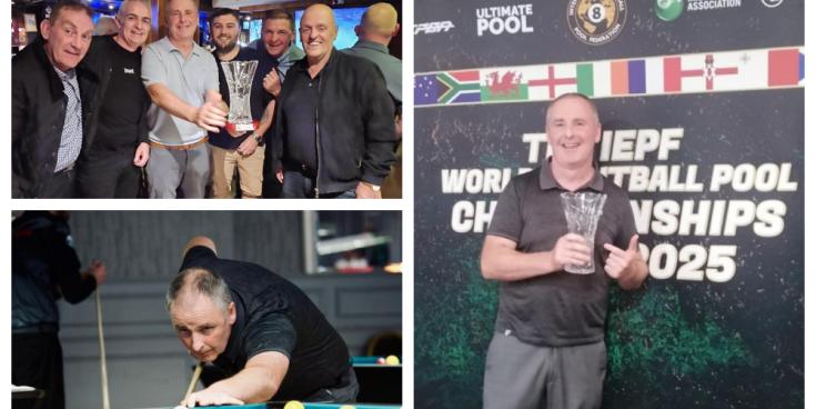 Laois cue star triumphs at IEPF World 8-Ball Masters Over-50 Championship