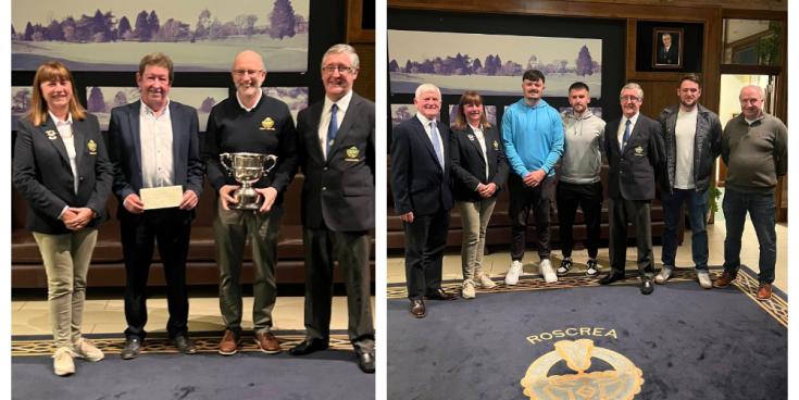 Results from recent competitions at Portlaoise, Roscrea and Mountrath Golf Clubs