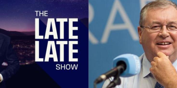 Joe Duffy delivers emotional words to new Liveline host on RTE Late Late Show