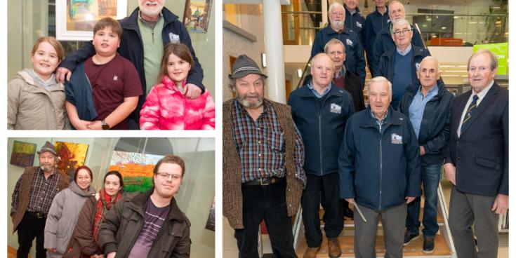 PICTURES: Laois Men's Shed launch new exhibition in Mountmellick