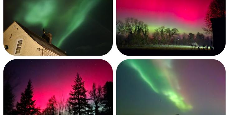 WOW! Astonishing photos catch Aurora Borealis lighting up Laois