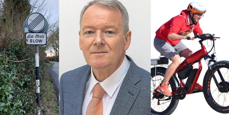 Laois TD's car overtaken by 70km/h speeding e-bike