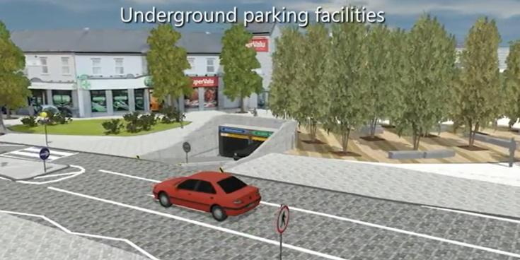 Laois councillor calls for planned underground carpark in Lyster Square