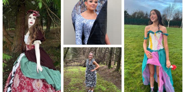 Abandoned Electric Picnic tents among items used for Laois Junk Kouture designs