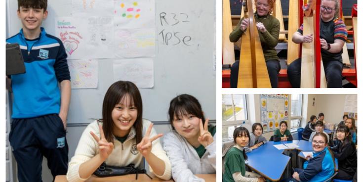 PICTURES:  Japanese students visit Laois for three-day musical tour