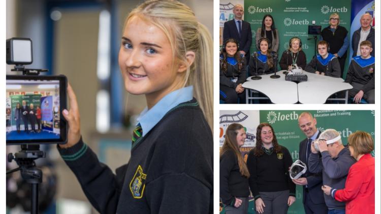 PICTURES: Laois school hosts launch of intriguing new Digital Arts Programme