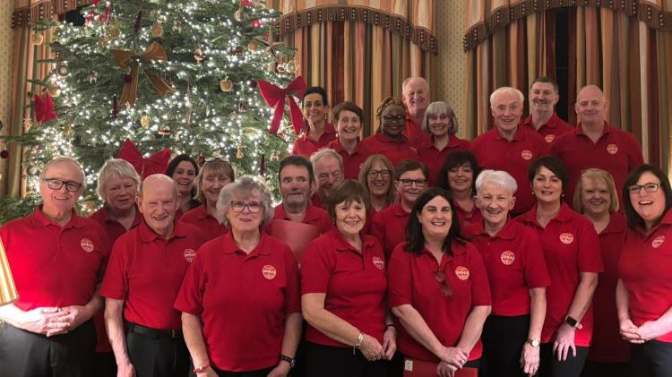 Laois choir takes to prestigious Ballyfin Demesne for stunning Christmas carol service