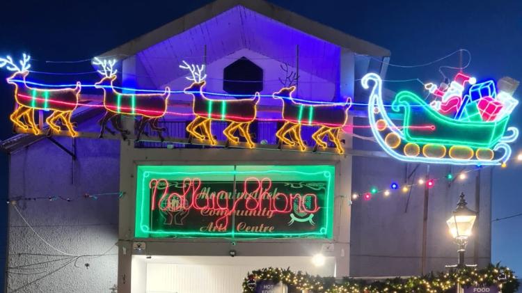 Laois town's Christmas lights going one one by one due with explanation given