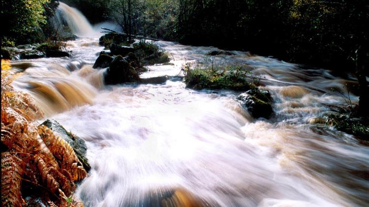 Glenbarrow waterfall Slieve Blooms