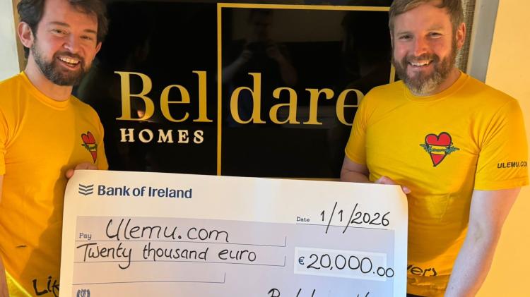 Huge donation to Laois man's charity for impoverished African island community