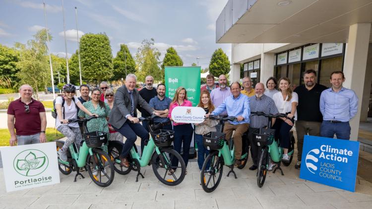 'Active, environmentally friendly' Bolt e-bike company defends Portlaoise scheme