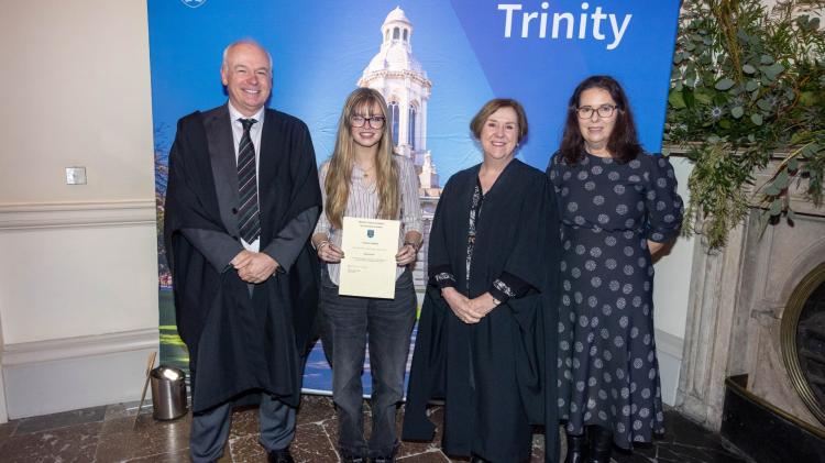 Laois students earn entrance awards to Trinity College following top results